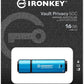 Kingston Ironkey Vault Privacy 50 USB-C 16GB Flash Drive | FIPS 197 Certified | XTS-AES 256-bit | BadUSB and Brute Force Protection | Mult-Password Option | IKVP50C/16GB