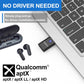 USB C Bluetooth Adapter for ps5/PS4, Dual Connection Wireless Audio Adapter Low Latency Dongle with 3.5 mm Analog Mic for PC, Mac, Phone