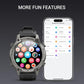 2026 AI Smart Watch with Standalone GPS & Offline Maps, 5ATM Waterproof, 1.43" AMOLED, 21-Day Battery, 178 Sports Modes, Compass, Heart Rate/SpO2/Stress/Sleep Monitor, for Android iOS Men Women Black