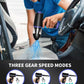 CLEVAST Compressed Air Duster - 3 Gear 110000RPM Electric Air Duster, 3 in 1 Versatile with LED - Cordless Dust Blower & Mini Vacuum & Inflating for PC, Computer, Keyboard, Rechargeable Canned Air