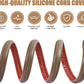 Floor Cord Cover Self Adhesive Cord Hider,10FT Cable Management, Extension Strip Protector for Wires, Prevent Cable Trips for Offices, Gyms, Exhibitions Cavity:0.47"(W) x0.35(H) Woodsmokedbrown