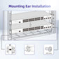 Rack Mount Kit 1U Universal Rack Ears for HP/ProCurve/Aruba/OfficeConnect/HPE Switches