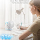 usb Personal Clip on Fan 2400mAh Battery Operated 6in, Type C, 3 Speed, 720 adjustment, Small Portable Fan for Table, Bedroom, Desk, dormitory, Camping, Stroller, Golf Cart