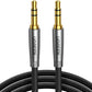 UGREEN 3.5mm Audio Cable Nylon Braided Aux Cord Male to Male Stereo Hi-Fi Sound for Headphones Car Home Stereos Speakers Tablets Compatible with iPhone iPad iPod Echo More 16FT
