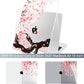 Batianda Premium Case for New MacBook Air 15 inch 2025 M4 2024 2023 with M3 M2 Chip Model A3241/A3114, Designed Protective Plastic Hardshell & Keyboard Cover & Screen Protector, Cherry Blossoms