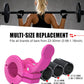 Barbell Clips 1 Inch Quick Release Weight Clamps 0.9-1.18inch Multi-Size Adjustable Olympic Clamps for Bars