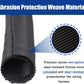 Automotive Wire Sheathing Split Wire Loom Braided Mesh Woven Cable Sleeve for Wires/Cable Cord Protector (3/8" - 48 Feet)