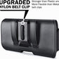 DeBin Holster for Samsung Galaxy Ultra Models s25 s24 s23 s22 s21, Note 20, A13, A32, A02s A03s, A12 A11 A71 A13 Cell Phone Belt Holder Clip Case Pouch Cover (Fits Protective Case on) Black