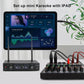 6-Channel Professional DJ Audio Mixer, DJ Controller Sound Mixer DSP 16 Preset Effects, Ideal for Home Party