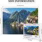 Custom Jigsaw Puzzle from Photos 300/500/1000 Pieces Personalized Wooden Picture Puzzles Gift for Adult Family Friends,Birthday,Valentine's Day (Horizontal 500PCS)