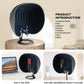 Microphone Isolation Shield,Aokeo 2024 Professional Recording Studio Equipment,360° Music Studio Mic Shield,Suitable for of Blue Yeti, Snowball iCE, HyperX QuadCast, SoloCast,Etc Recording Microphones