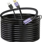 LDKCOK USB 2.0 Type A Male to A Female Active Repeater Extension Cable 30ft, High Speed 480 Mbps