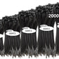 2000 PCS Zip Ties Assorted Sizes 4+6+8+10+12 Inch Self-locking Nylon Cable ties Outdoor, UV Resistant Wire Straps for Home Office Garden Workshop Indoor Outdoor Fence(Black)