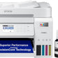Epson EcoTank ET-4800 Wireless All-in-One Cartridge-Free Supertank Printer with Scanner & EcoTank ET-3850 Wireless Color All-in-One Cartridge-Free Supertank Printer with Scanner