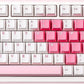 YUNZII B75 PRO Wireless Mechanical Keyboard,75% Layout with Knob,Hot Swap Gasket Structure,Creamy Pre-lubed Switches,RGB Backlit,Bluetooth/Type-C/2.4G for Win/Mac (White, Cocoa Cream V2 Switch)