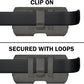 DeBin Case for Samsung Galaxy S25+ Plus, 5G S24+ S23+, S22+, S21+, S20+ S10+ S8+ S9+, S23 FE, S21 FE, A20, A30, Cell Phone Belt Holster Clip Carrying Pouch Holder Cover, Pewter