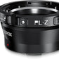 VILTROX PL-Z Lens Mount Adapter Ring Converter Control Ring Compatible with PL Lens to to Z Mount Nikon Mirrorless Camera Z5 Z50 Z6 Z6II Z7 Z7II Zfc