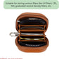 Andoer Camera Filters Case Bags for Filters Up to 82mm, 5 Pockets PU Leather DustProof Filter Hard Storage Case for UV CPL ND Graduated Neutral Density Filters