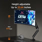 Pholiten Adjustable Rotating arm for Monitor Stand - Supports 1-33lbs Weight, Supports 45 inch Straight screen/49 inch Curved Screen, Compatible with VESA 75x75-100x100mm Desktop Monitor Mount