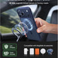 TORRAS Magnetic Shockproof for iPhone 17 Pro Case, Camera Control, Fit for MagSafe, Military-Grade Protection, Translucent Slim Case for iPhone 17 Pro Phone Case Anti-Fingerprint, Deep Blue
