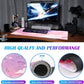 Cute Anime Cloud Desk Mat, Beautiful Pink Stitching Edge Non Slip Rubber Mouse Pad, Suitable for Female and Girl Office Decoration 35.4 x 15.7 x 0.12 Inches