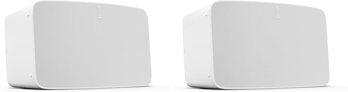 Sonos Five - White - Wireless HiFi Speaker (Pack of 2)