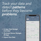 HT1 Smart Temperature Sensor and Humidity Sensor - Bluetooth Thermometer and Hygrometer with App Monitoring - Indoor/Outdoor Temperature and Humidity Monitor for RV, Basement, Fridge & More (1 Pack)
