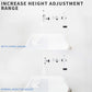 VIVO Height Adjustable VESA Adapter for Single 13 to 27 inch Monitor, Accessory Bracket Kit for Individual Screen, White, STAND-VAD3W