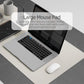 YSAGi Multifunctional Office Desk Pad, Ultra Thin Waterproof PU Leather Mouse Pad, Dual Use Desk Writing Mat for Office/Home (23.6" x 13.7", Grey)