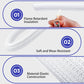 Cable Management Sleeves 1in - 2 Pack 6.6ft Split Braided Cable Sleeve White, Cord Protectors from Pets, Wire Organizers for Cords, Flexible Cord Wrap Wire Sleeve for Computer Cord Organizer