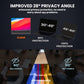 HD Laptop Privacy Screen 15.6 inch, Upgraded Laptop Privacy Screen for 16:9 Widescreen Removable Anti Glare Cover and Blue Light UV-Blocking Filter