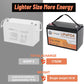 4 Pack 12V 140Ah Lithium LiFePO4 Deep Cycle Battery,Support 4S4P,Built-in 100A BMS 5000-7000 Cycles Perfect for RV Solar Marine Overland Off-Grid Application