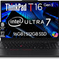 Lenovo ThinkPad T16 Gen 3 Business Laptop 16” FHD+ Display, Intel Ultra 7-155U (Beats i7-1355U), 16GB DDR5 RAM, 512GB SSD, 5MB Webcam, WiFi 6E + BT, RJ-45, HDMI, Win 11 Pro, AI Copilot - Black