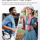 SHOKZ OpenDots ONE-Open-Ear Headphones, Clip-On Earbuds-Wireless Bluetooth Earbuds with Microphone-Secure, Lightweight, Comfort-Premium Dolby Audio-Water Resistant-Fast Charging-Up to 40 hrs Playtime