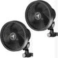 AC Infinity CLOUDRAY S9 2-Pack, Grow Tent Clip Fan 9” with Redesigned Long-Life EC Motor, Custom 10 Dynamic Wind Speeds and 10-Level Oscillation, for Hydroponics Circulation Cooling, 2-Count