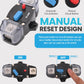 100 Amp Circuit Breaker 12-48 Volt DC 100A Self Recovery Resettable High Amp Circuit Breaker with Manual Reset Button for Automotive RV Marine Boat Car Audio and Amps Protection