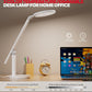 Honeywell Desk Lamp for Home Office, H6 Sunturalux™ Eye-Caring Led Desk Light, 800LM Dimmable Desk Lamp with Timer, Touch Control Tall Desk Reading Light, Table Lamp for Circle Webcam, Study, Bedroom