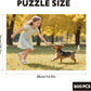 Custom Puzzle, Customize Puzzles from Photos with 120/200/300/500/1000 Pieces, Personalized Wooden Jigsaw Puzzle Gifts for Family, Adults, Christmas, Wedding, Pet
