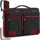 Hseok Laptop Case 15 15.6 16 inch Sleeve with Handle and Hidden Strap,Compatible with MacBook Pro 15.4 16, 360° Protective PC Briefcase with 4 Pockets for Laptop Accessory,Easy to Carrying,Red