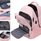 Laptop Backpack,Business Travel Anti Theft Slim Durable Laptops Backpack with USB Charging Port,Water Resistant College Computer Bag for Women & Men Fits 15.6 Inch Laptop and Notebook-Light Pink