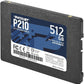 Patriot P210 512GB Internal SSD - SATA 3 2.5" - Solid State Drive - P210S512G25