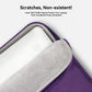 Voova Laptop Bag 15.6 Inch for Women, Waterproof Computer Sleeve Carrying Case with Shoulder Straps & Handle Compatible with Macbook Air 15, MacBook Pro 15/16, 15-16 Inch Hp Dell Lenovo Asus, Purple