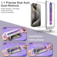 Screen Protector for iPhone 17 Pro 6.3-Inch, 2 Pack, 9H Tempered Glass, HD Clear, Full Cover, Anti-Fingerprint, Easy Installation