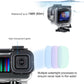 SOONSUN Waterproof Case for GoPro Hero 13 12 11 10 9 Black,196FT/60M Underwater Protective Diving Housing with Accessories, Built-in Dual Cold Shoe Mount to Connect Video Light and Microphone