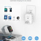 USB Wall Charger, TESSAN Wall Plug Adapter Outlet Extender, 3 Charger Block (1 USB C Port), Multi Charging Station for Cruise, Bathroom, Office, Dorm Essentials, White