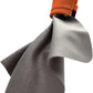 SPUDZ Ultra Microfiber Lens Cleaner – Closable Pouch, Clip-On, Washable – for Optics, Scopes, Glasses | Blaze Orange, 6 x 6 Inch