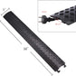 Small 3 Pack - Floor Cord Cover Cord Protector Drop Over Drop Trak Cable Ramp for Office Warehouse - Black
