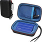 LTGEM Case Compatible with Samsung T7 / T7 Shield Portable SSD Solid State Drive 1TB 2TB 4TB, Office Travel Carrying Storage Bag - Blue(Case Only)