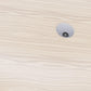 Desk Grommet 2-3/8 Inch 60mm, Zinc Alloy Computer Desk Wire Hole Cover, Office Desktop Cord Cable Hole Metal Ring, Brushed Silver