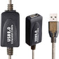 LDKCOK USB 2.0 Type A Male to A Female Active Repeater Extension Cable 60ft, High Speed 480 Mbps